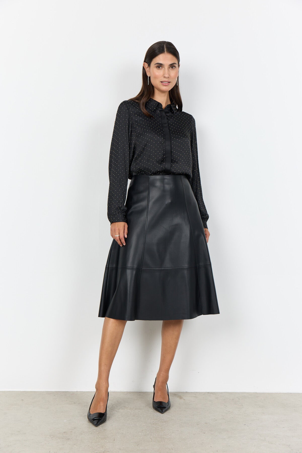 SC-BECKIE 18 Kjol Svart