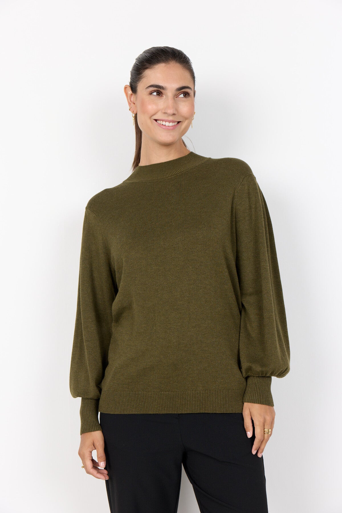 SC-DOLLIE 666 Pullover Mörkgrön