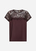 SC-MARICA 371 T-shirt Mörk plommon