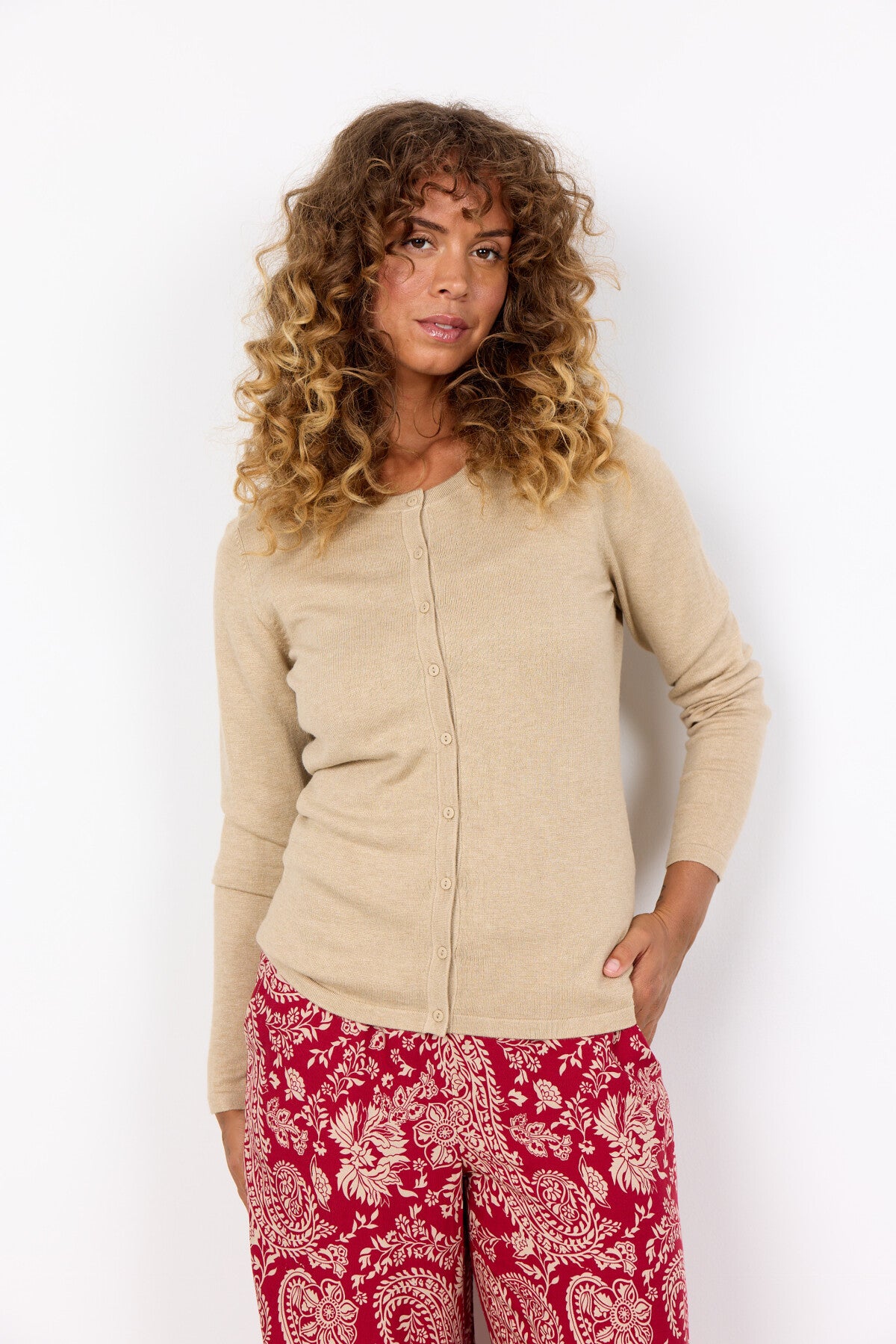 SC-DOLLIE 446 Cardigan Sand