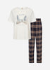 SC-JING 1 - SET Pyjamas mörkblå
