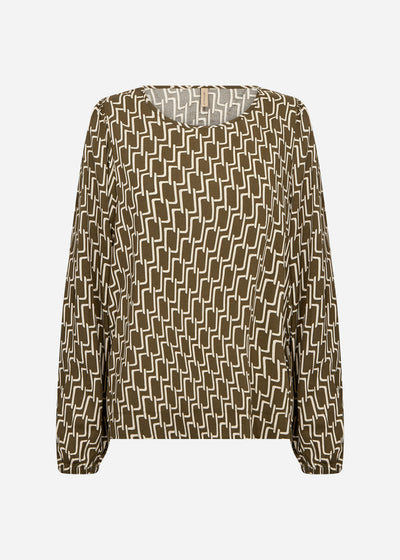 SC-VARLA 1 Blus Mörkgrön