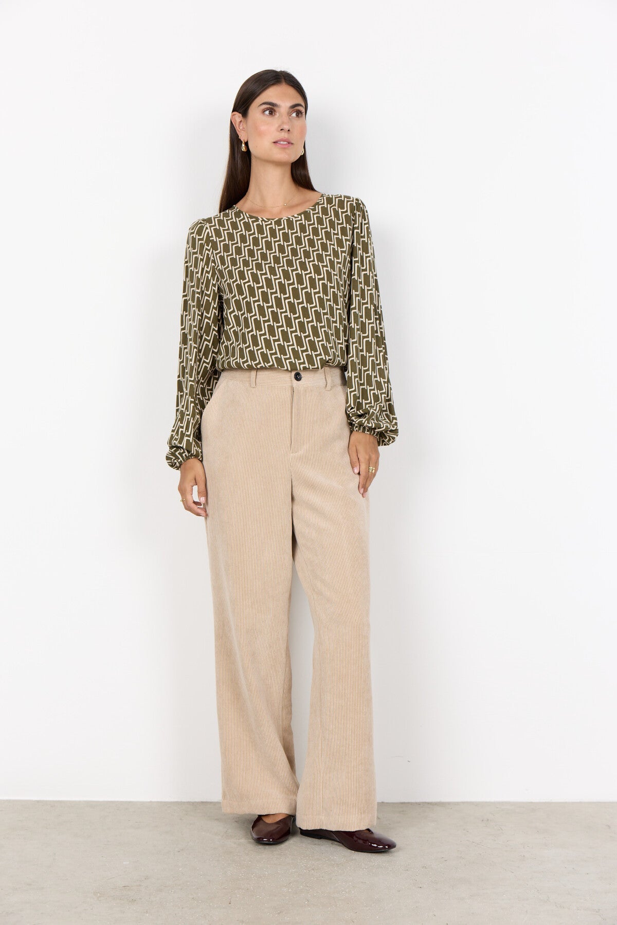 SC-VARLA 1 Blus Mörkgrön