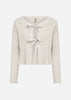 SC-KANITA 26 Cardigan Ljus sand