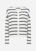 SC-DOLLIE STRIPE 795 Cardigan Off white