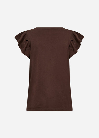 SC-DERBY 52 T-shirt Mörkbrun