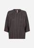 SC-VIOLETTA 4 Blus Mörkgrå