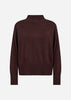 SC-HANNELE 3 Pullover Mörk plommon