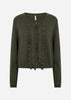 SC-DOLLIE 829 Cardigan Mörkgrön