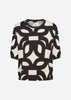 SC-FELICITY AOP 541 T-shirt Svart