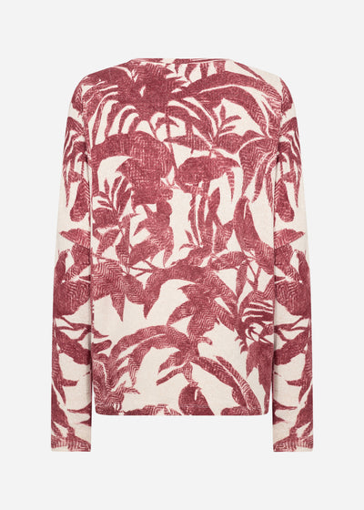 SC-BIARA AOP 152 Blus Rubinröd