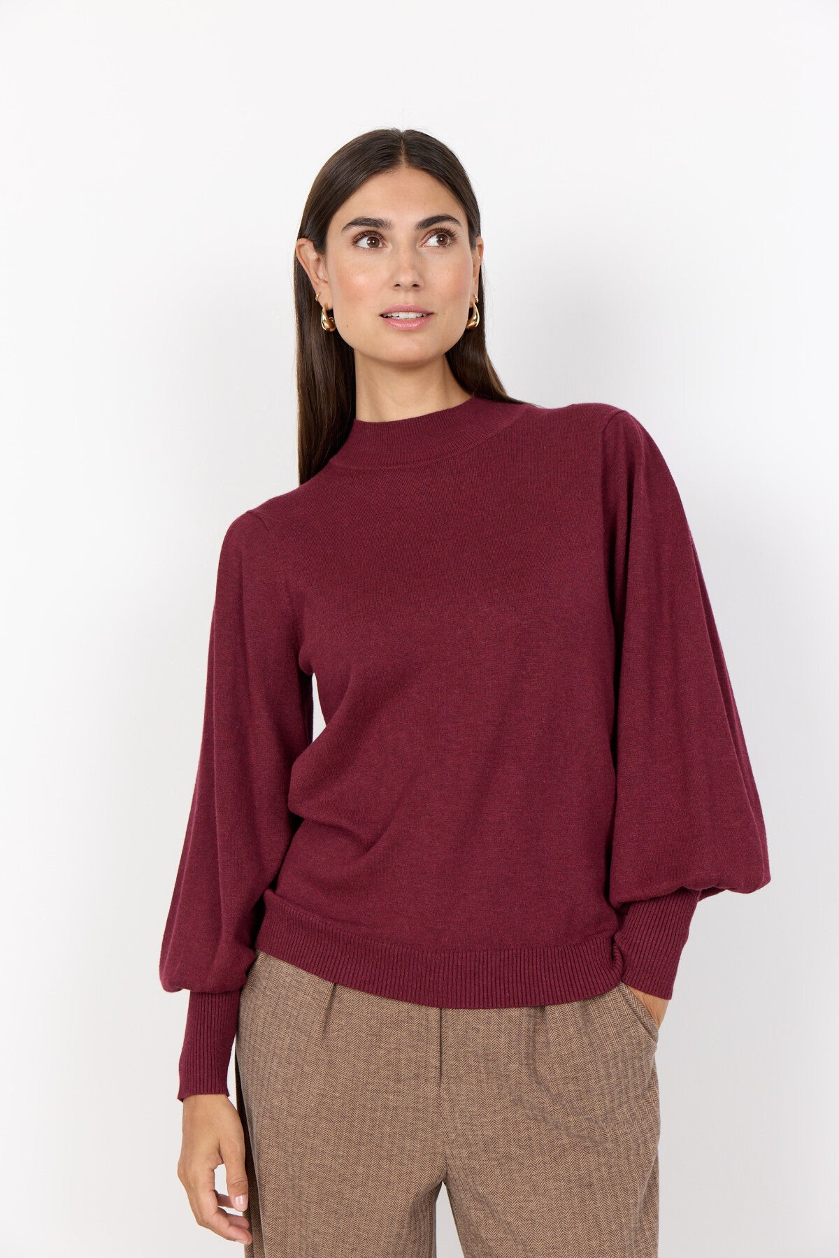 SC-DOLLIE 666 Pullover Bordeaux