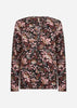 SC-FELICITY AOP 562 Blus Rubinröd