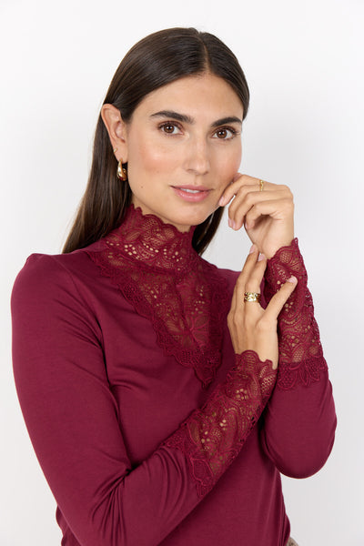 SC-MARICA 20 T-shirt Bordeaux