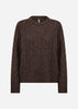 SC-HEIDA 1 Pullover Mörk plommon