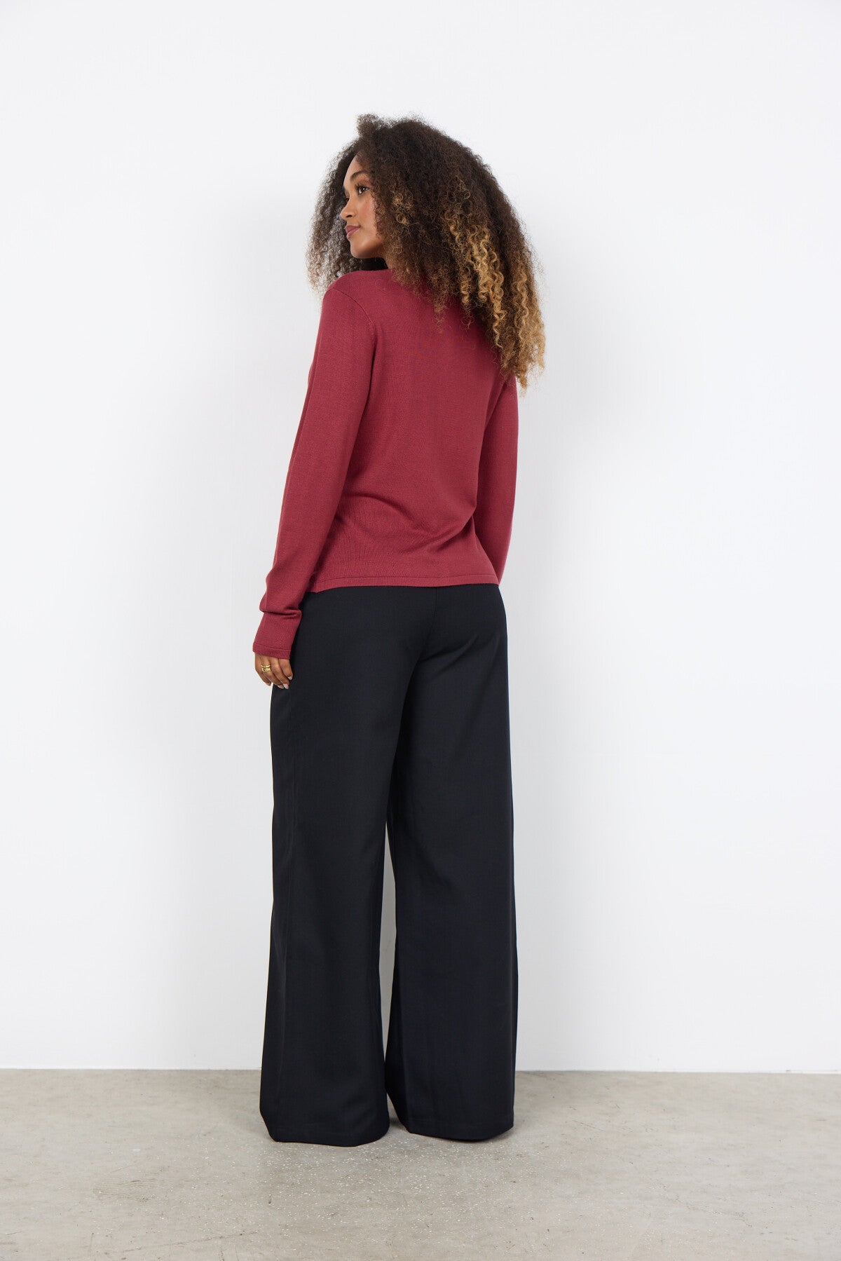 SC-DOLLIE 446 Cardigan Rubinröd