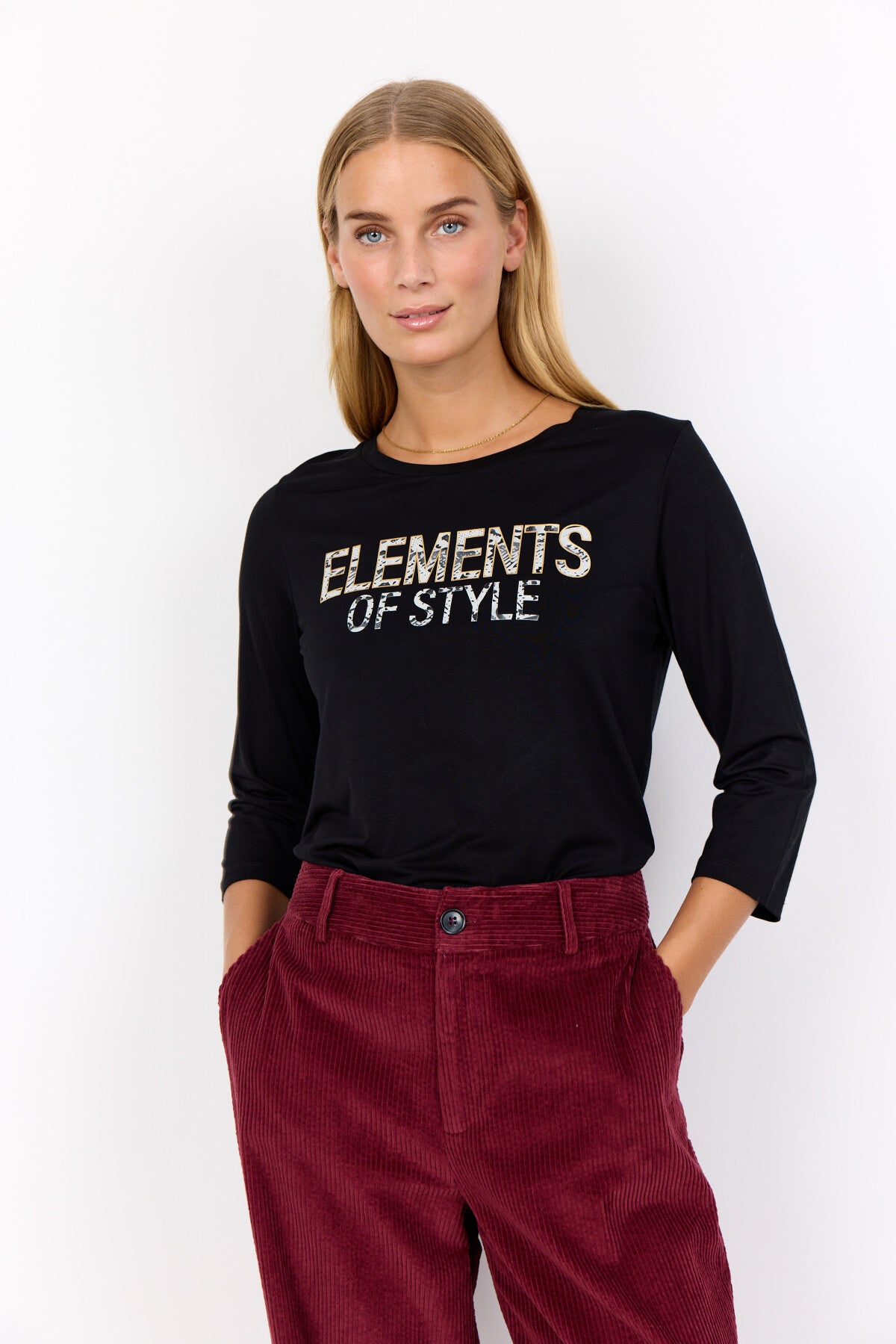 SC-MARICA FP 340 T-shirt Svart