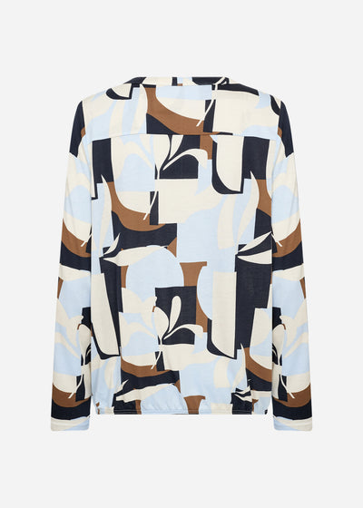 SC-FELICITY AOP 531 Blus Ljusblå