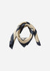 SC-HAFIDA AOP 1 Scarf Navy