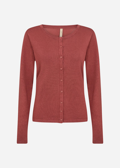 SC-DOLLIE 446 Cardigan Roströd