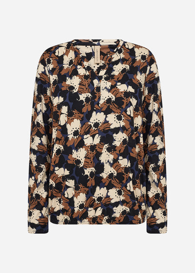 SC-FELICITY AOP 529 Blus Svart