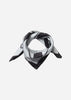 SC-HAFIDA AOP 1 Scarf Svart