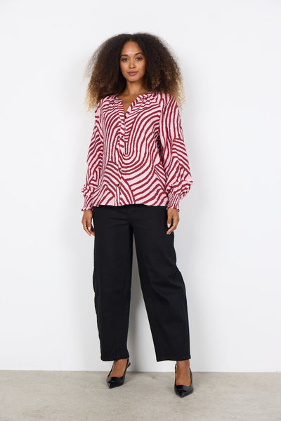 SC-BECCA 1 Blus Lyseröd