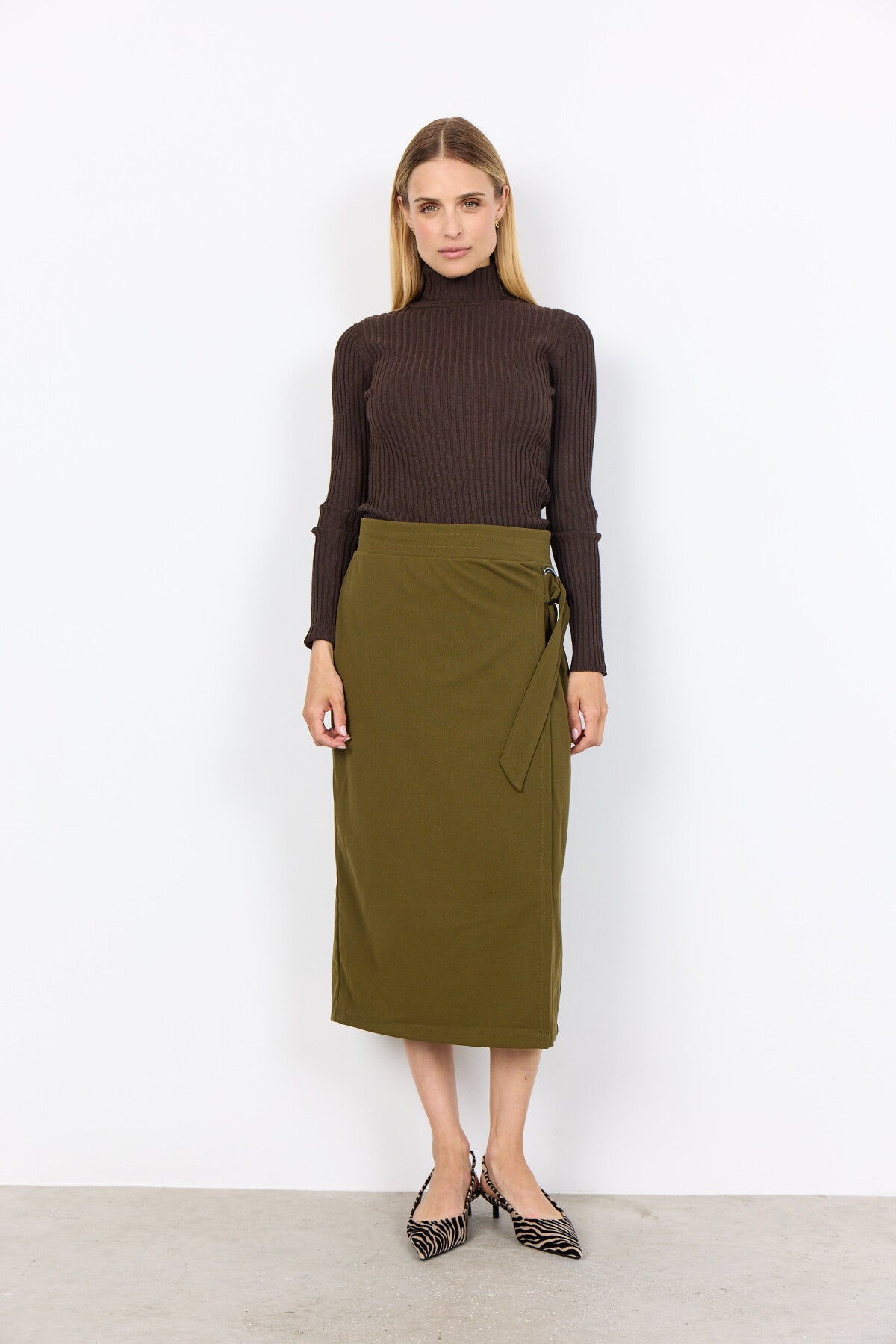 SC-DOLLIE 483 Pullover Mörkbrun