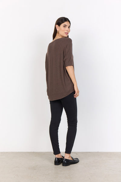 SC-BIARA 96 Blus Mörkbrun