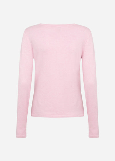 SC-DOLLIE 446 Cardigan Lyseröd