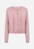SC-DOLLIE 829 Cardigan Lyseröd