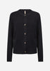 SC-KANITA 38 Cardigan Svart
