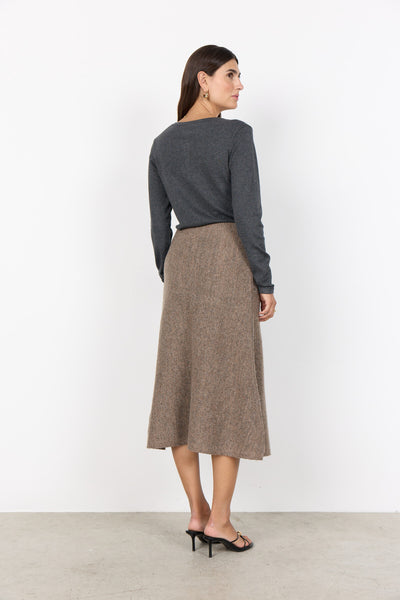 SC-DOLLIE 446 Cardigan Mörkgrå