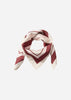 SC-HANIFA AOP 1 Scarf Rubinröd
