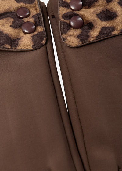 SC-NIE 11 Handske Mörkbrun