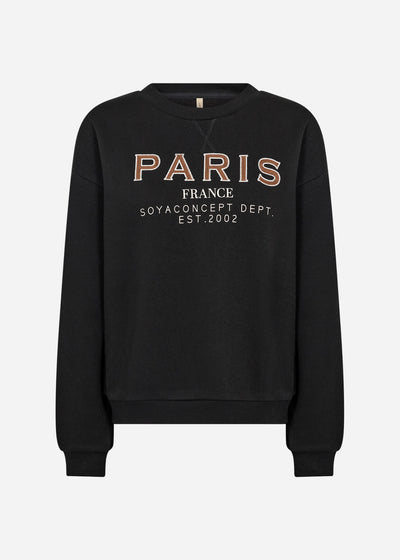 SC-ANGELIN 6 Sweatshirt Svart