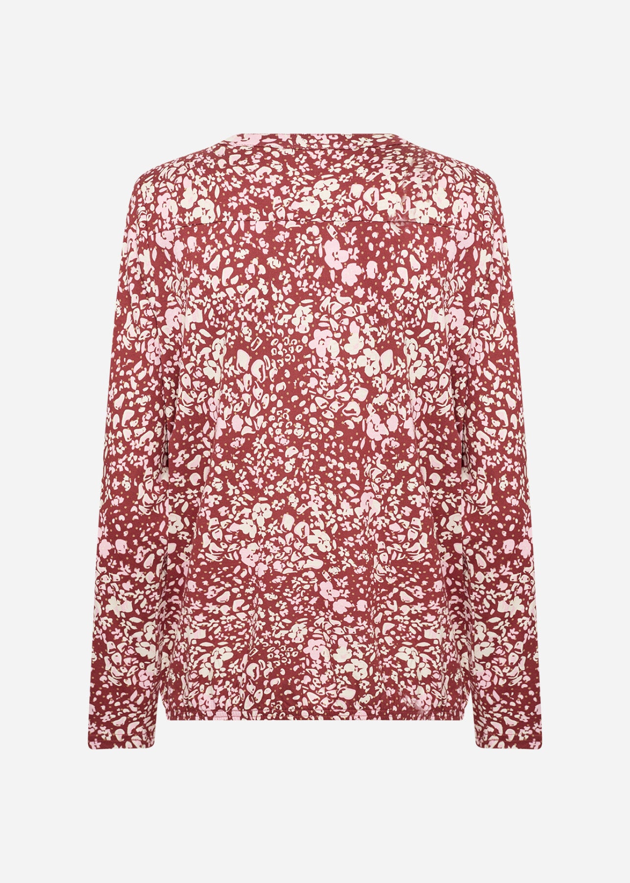 SC-FELICITY AOP 532 Blus Rubinröd