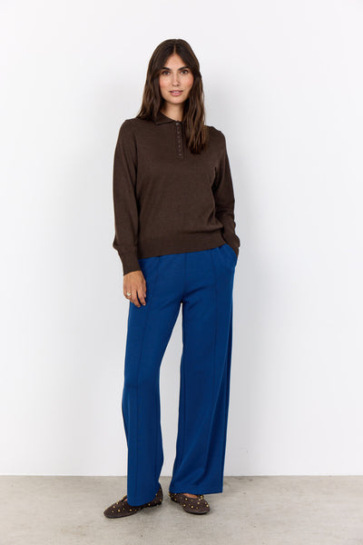 SC-DOLLIE 799 Pullover Mörkbrun