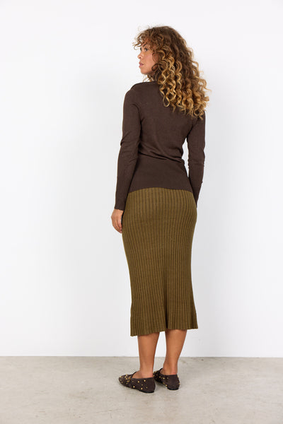 SC-DOLLIE 145 Pullover Mörkbrun