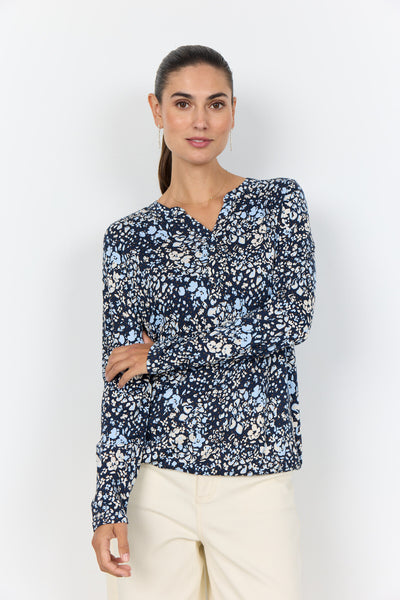 SC-FELICITY AOP 532 Blus Navy