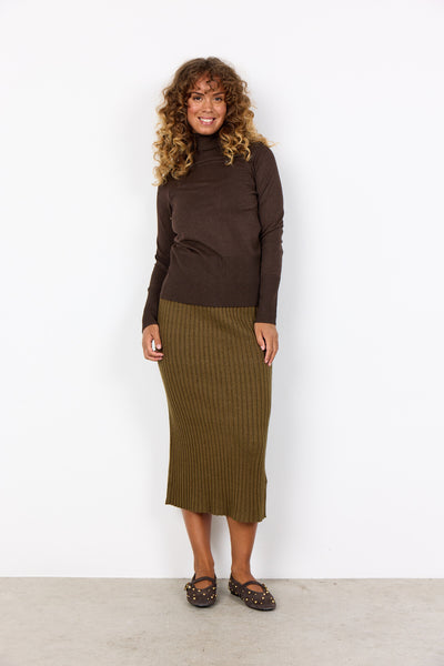 SC-DOLLIE 145 Pullover Mörkbrun