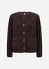 SC-ONYX 2 Cardigan Mörk plommon