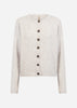 SC-ORLEAN 2 Cardigan Ljus sand