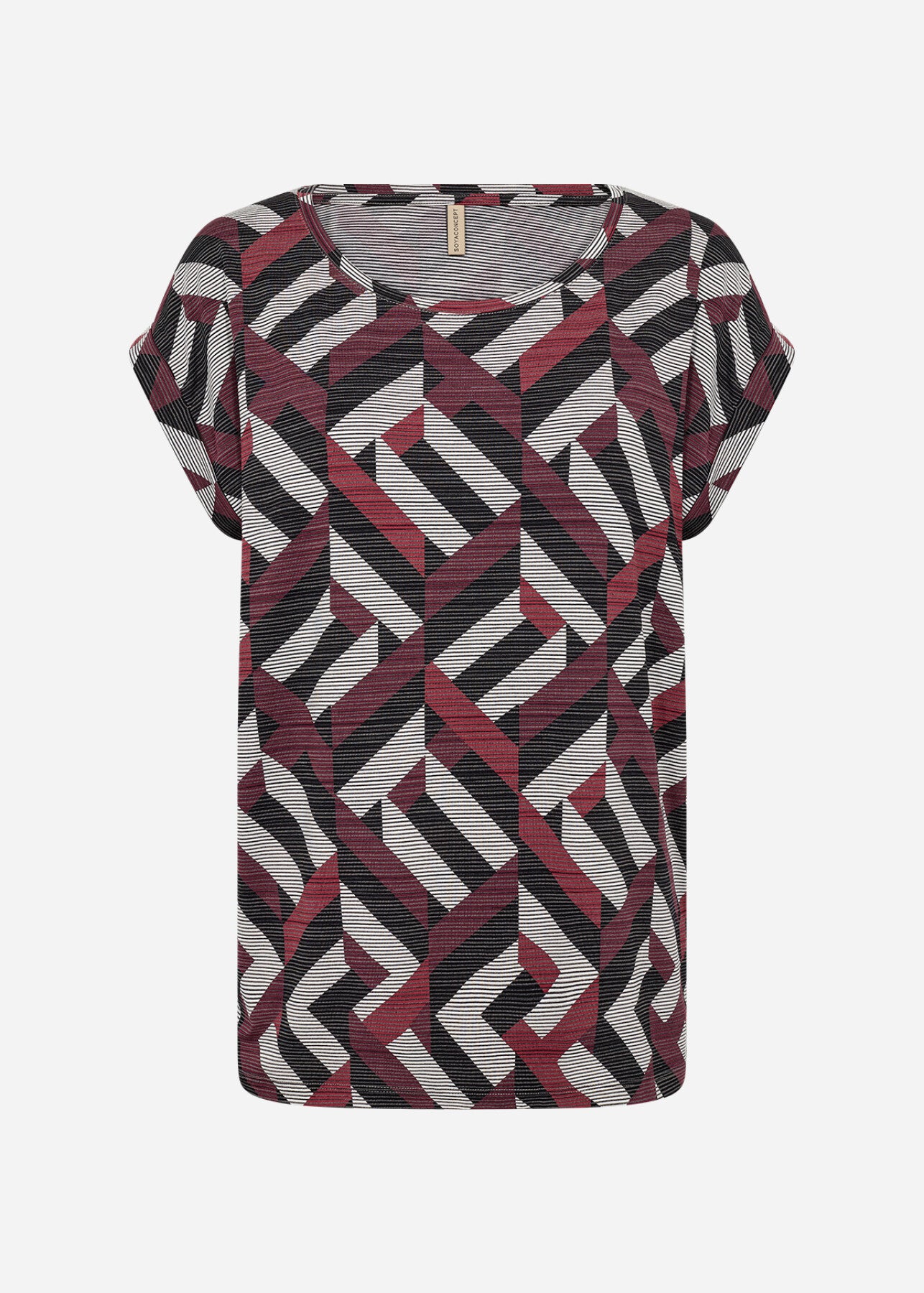 SC-GALINA 67 T-shirt Mörkröd