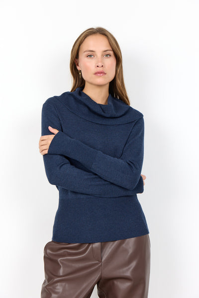 SC-DOLLIE 305 Pullover mörkblå