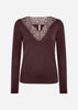 SC-MARICA 301 T-shirt Mörk plommon