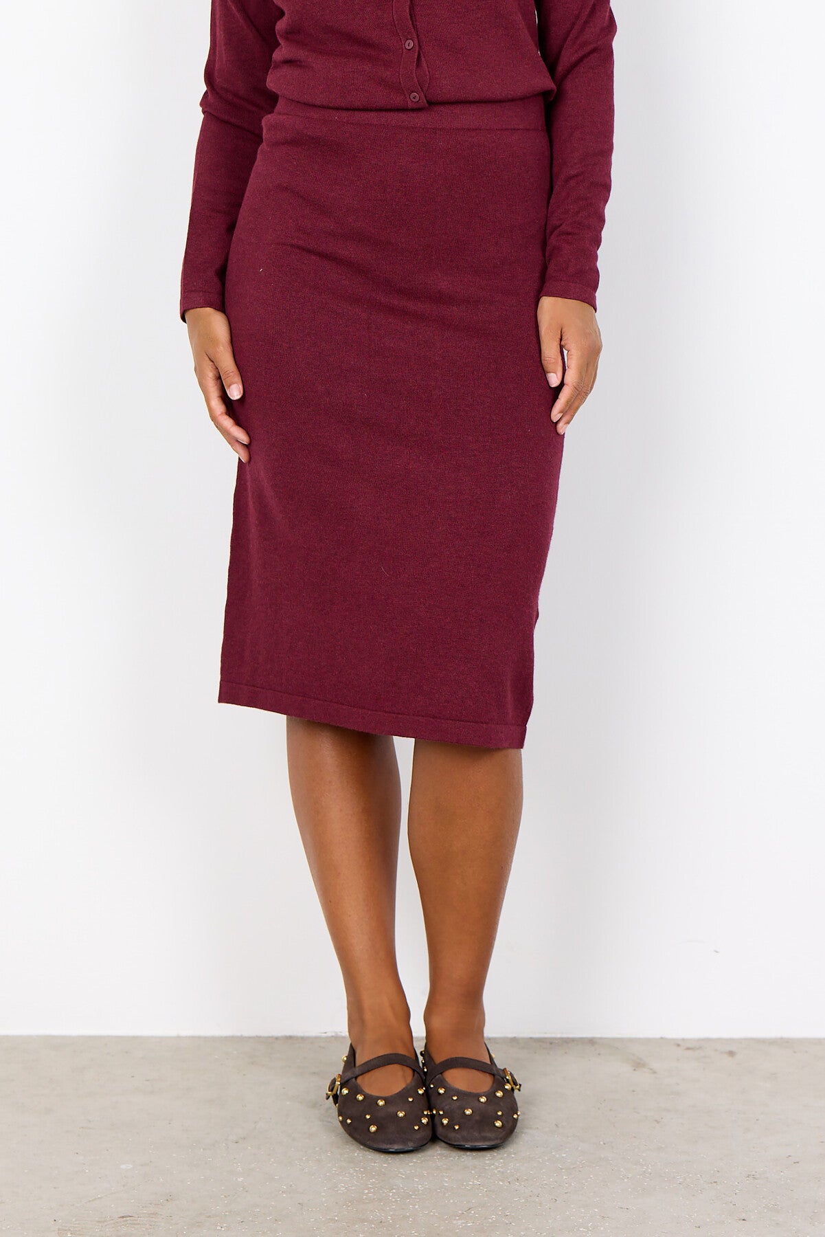 SC-DOLLIE 798 Kjol Bordeaux