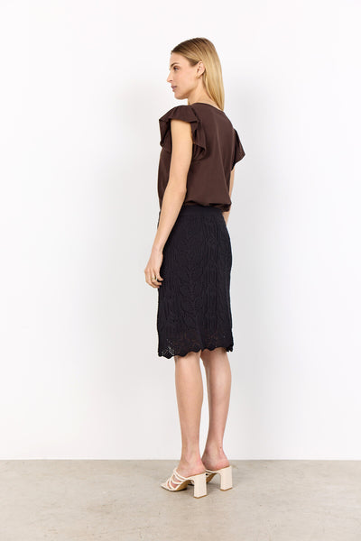 SC-DERBY 52 T-shirt Mörkbrun