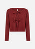 SC-KANITA 26 Cardigan Rubinröd