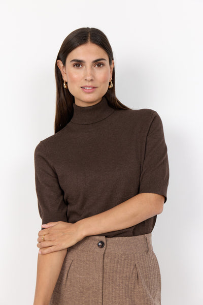 SC-DOLLIE 740 Pullover Mörkbrun